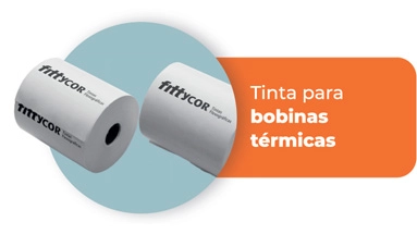 Tinta para bobinas térmicas