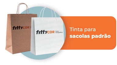 Tintas para sacolas padrão